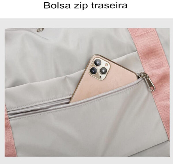 Bolsa de Viagem - Dobrável de Grande Capacidade, Impermeável, Expansível, Leve, Seca e Molhada (Bolsa Esportiva para academia, Viagens Esportivas, Férias) - Image 9