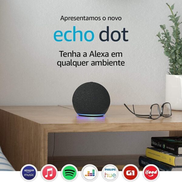 Novo Echo Dot - (4ª Geração) Controle músicas por voz com Alexa - Image 2