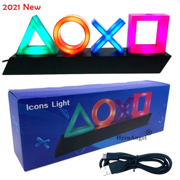 Nova Luminária Lâmpada LED - Controle de Voz (ícone de jogo) - Image 10