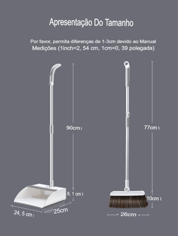 Conjunto de Vassoura Mágica (Potente Absorção) - Multifuncional, Econômica, Higiênica e Pratica nas Necessidades Inesperadas - Image 14