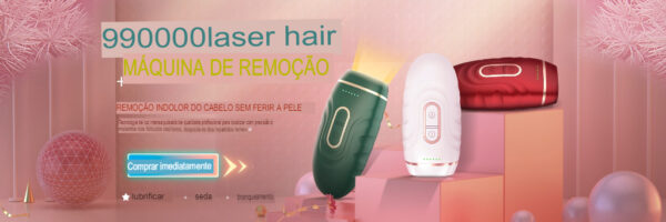 Mini dispositivo Laser - Remoção Permanente de Pelos/ Cabelos (Doméstico 300.000 flashes) - Mulheres e Homens (pelos corporais, sem dor, e congelamento fotônico geral) - Image 4