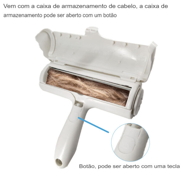 Rolo Portátil Removedor de Pelos - para Animais de Estimação - Image 6