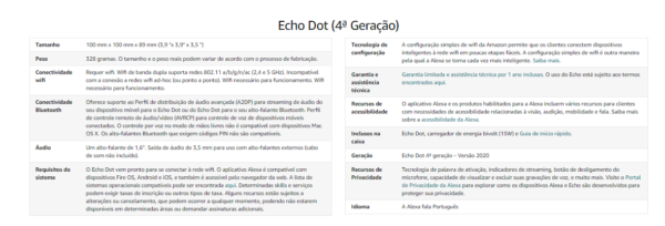 Novo Echo Dot - (4ª Geração) Controle músicas por voz com Alexa - Image 12