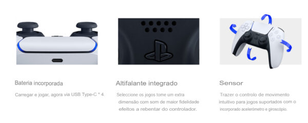 PS5 Controle para Vídeo Game - Playstation DualSense Wireless Controller - Image 10