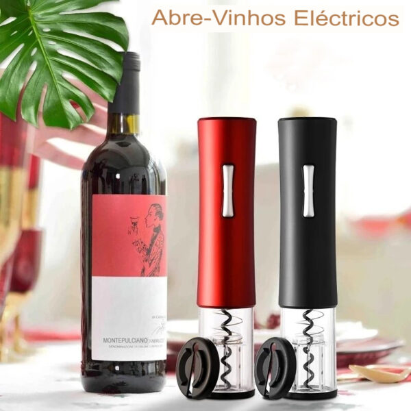 Abridor Portátil Elétrico - para Garrafas de Vinho - Image 27