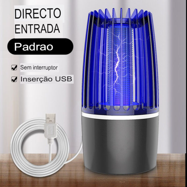 Lâmpada Choque Elétrico Repelente - Repelente de Insetos (USB-Recarregável) - Image 21