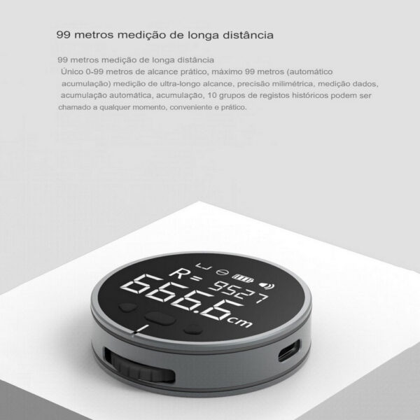 Régua Eletrônica Digital (xiaomi) - Tamanho Pequeno, Conveniente e Prático, produto Multifuncional Portátil (ferramenta de medição) - Image 14