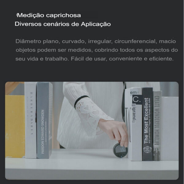 Régua Eletrônica Digital (xiaomi) - Tamanho Pequeno, Conveniente e Prático, produto Multifuncional Portátil (ferramenta de medição) - Image 17