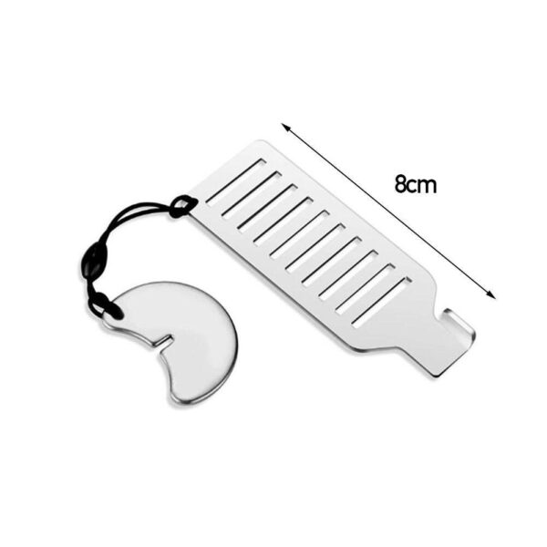 Fechadura Compacto Portátil Trava de Segurança - Metal (bloqueio de portas em geral: banheiro, trabalho, balada, festas, furtos etc..) - Image 15