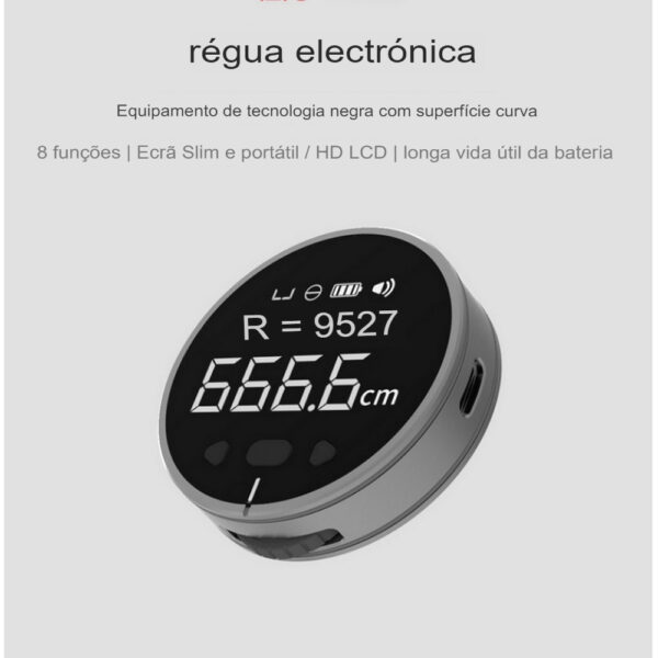 Régua Eletrônica Digital (xiaomi) - Tamanho Pequeno, Conveniente e Prático, produto Multifuncional Portátil (ferramenta de medição) - Image 6