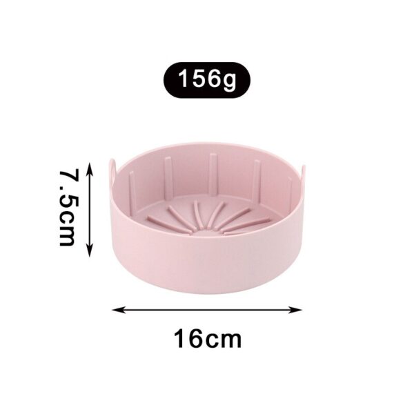 Forma de Silicone para Cozinhar  - para Micro-ondas, Forno, AirFryer: Suporta Altas Temperaturas, (reutilizável, praticidade na limpeza, para assar: pizza, bolo, legumes, verduras, frango, descongelar alimentos, etc) - Image 4