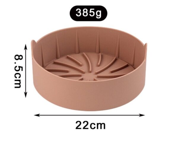 Forma de Silicone para Cozinhar  - para Micro-ondas, Forno, AirFryer: Suporta Altas Temperaturas, (reutilizável, praticidade na limpeza, para assar: pizza, bolo, legumes, verduras, frango, descongelar alimentos, etc) - Image 11