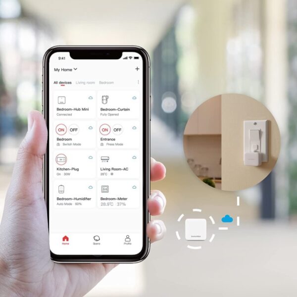 Plugue Button Lumos Máxima - SwitchBot Smart - (Fácil de Instalar e Configurar, Sem fiação, Aplicativo e Controle de Timer, Universal) - Image 6