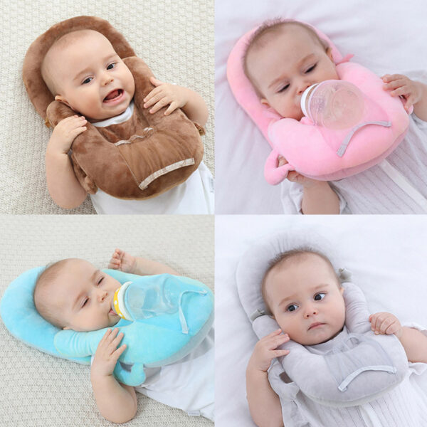 Amamentador Multifuncional Destacável  Mãos Livre Baby Infantil - Almofada e Travesseiro (com suporte para mamadeiras de bebês 0 a 12 meses) - Image 11