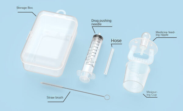 Seringa Dosadora de Remédios - dosador Inteligente multifuncional (para administrar remédios em crianças - distração do bem, com carinho, sem traumatizar,  sem machucar seu filho(a)  multififuncional. - Image 7